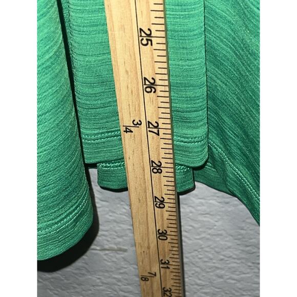 Nike Tiger Woods Collection Polo Mens XL Shirt Golf Dri-FIT Green Snap Front - Picture 6 of 8